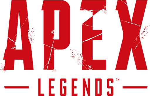 Logo of Apex Legends with red text and cracked design