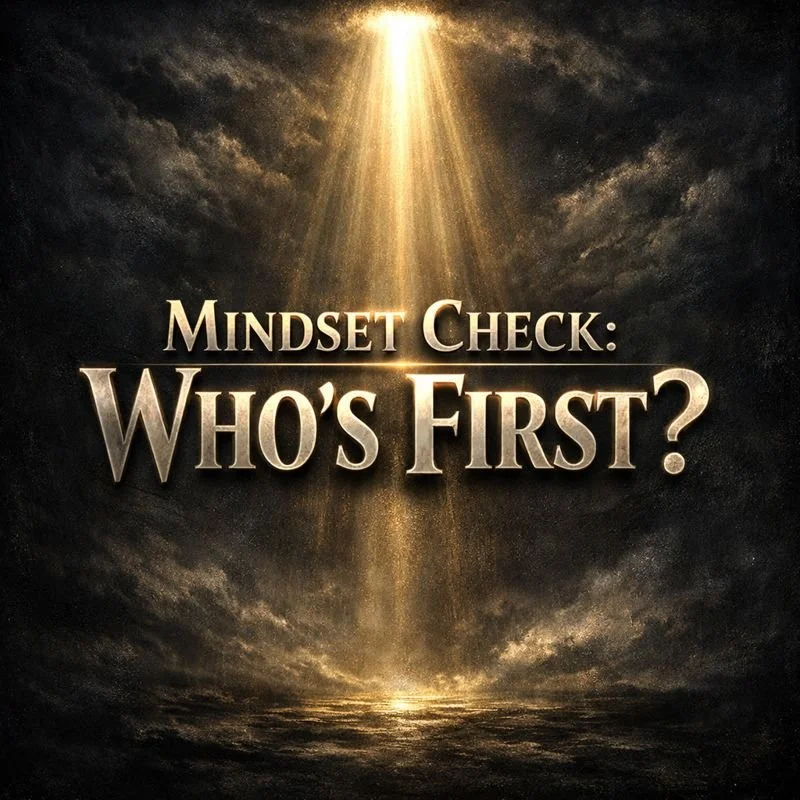 Mindset Check: Who’s First?