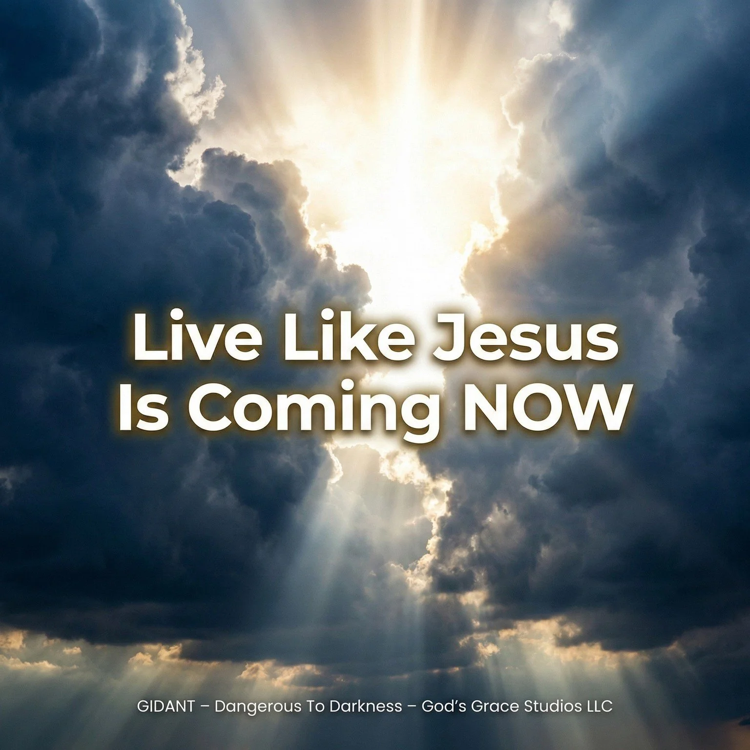 Wake up call - Live like Jesus is coming NOW