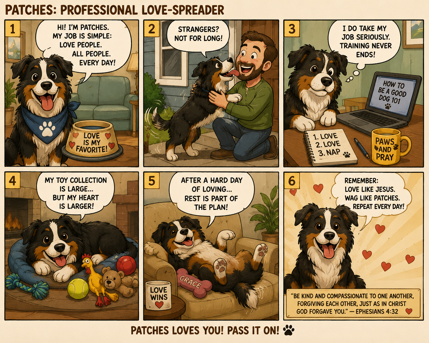 NEW COMIC ALERT! Meet Patches...
