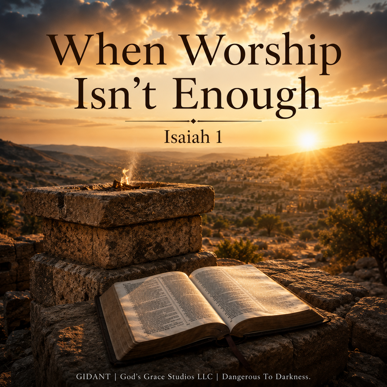 Day 1: When Worship Isn't Enough