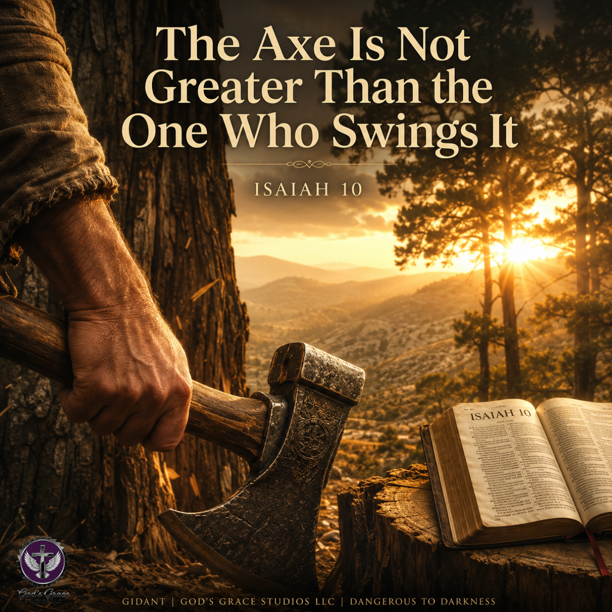 Isaiah Day 10: The Axe Is Not Greater Than the One Who Swings It