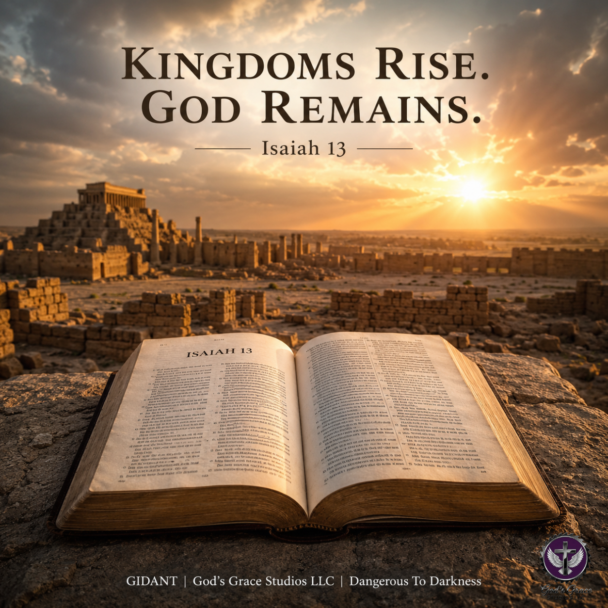 Isaiah Day 13: Kingdoms Rise. God Remains.