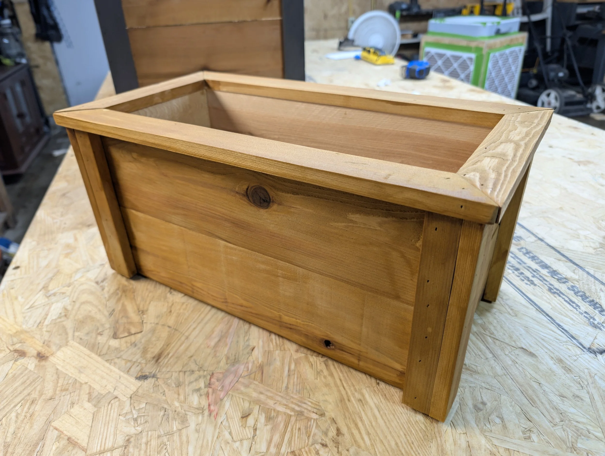 18"x8"x8" Handmade Cedar Planter Box