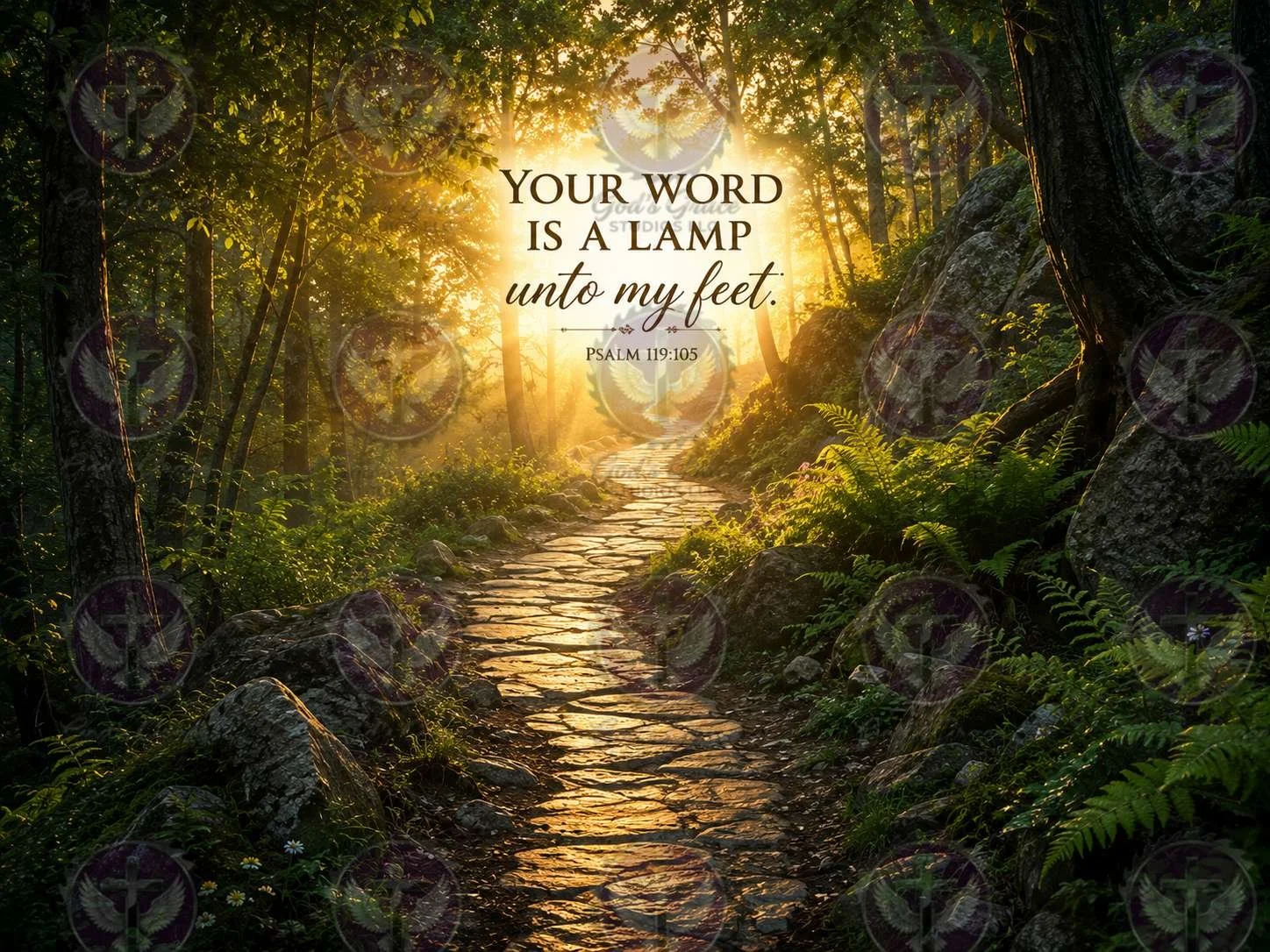 The Narrow Path - Tablet Wallpaper
