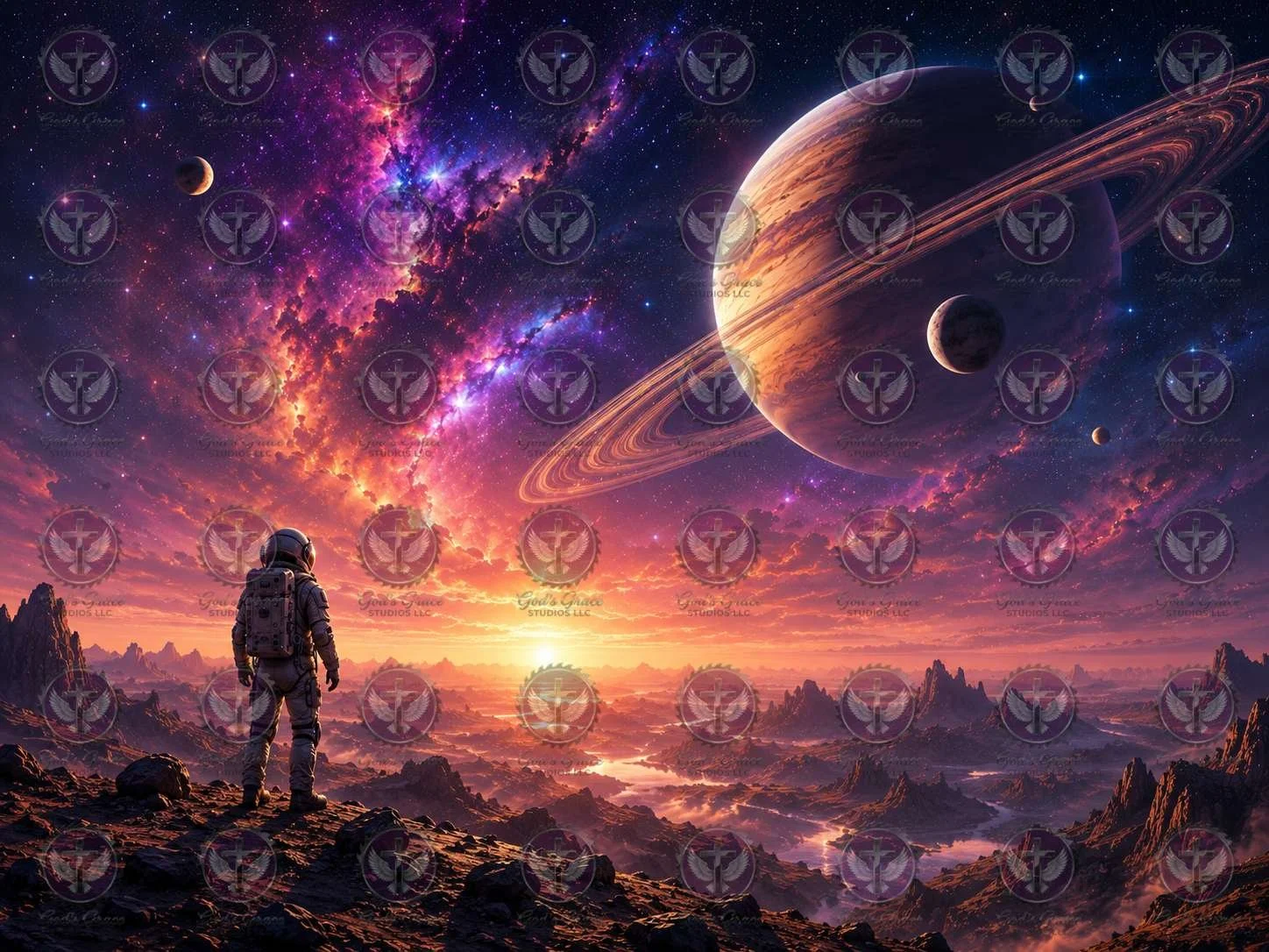 Cosmic Horizon - Free 3 pack Wallpaper - Phone, Tablet, Desktop