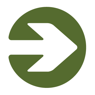 Purpose Technology Group Logo icon - an arrow pointing to the right inside a green circle with a white background.