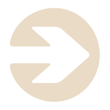 Purpose Technology Group Logo icon - an arrow pointing to the right inside a beige circle with a white background.
