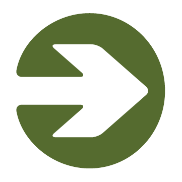Purpose Technology Group icon, a green circle with a white right-pointing arrow inside