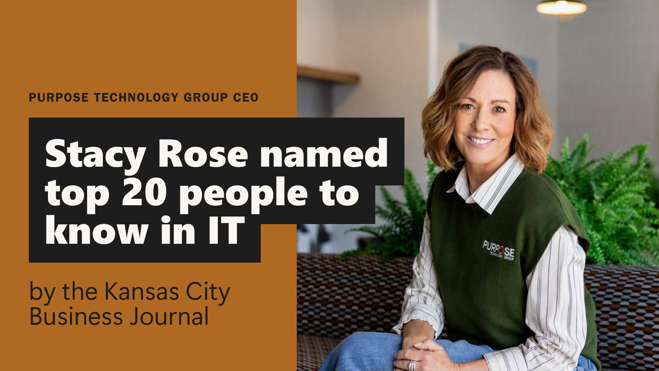 Stacy Rose is named top 20 people to know in IT by Kansas City Business Journal