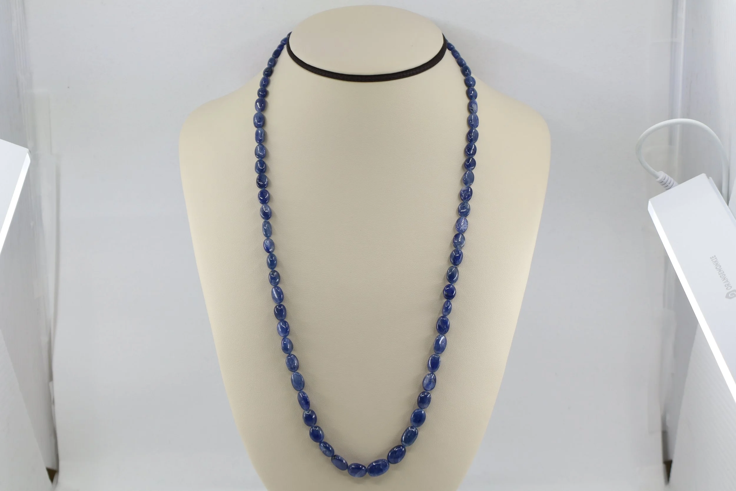 Sapphire Nugget Strand Necklace