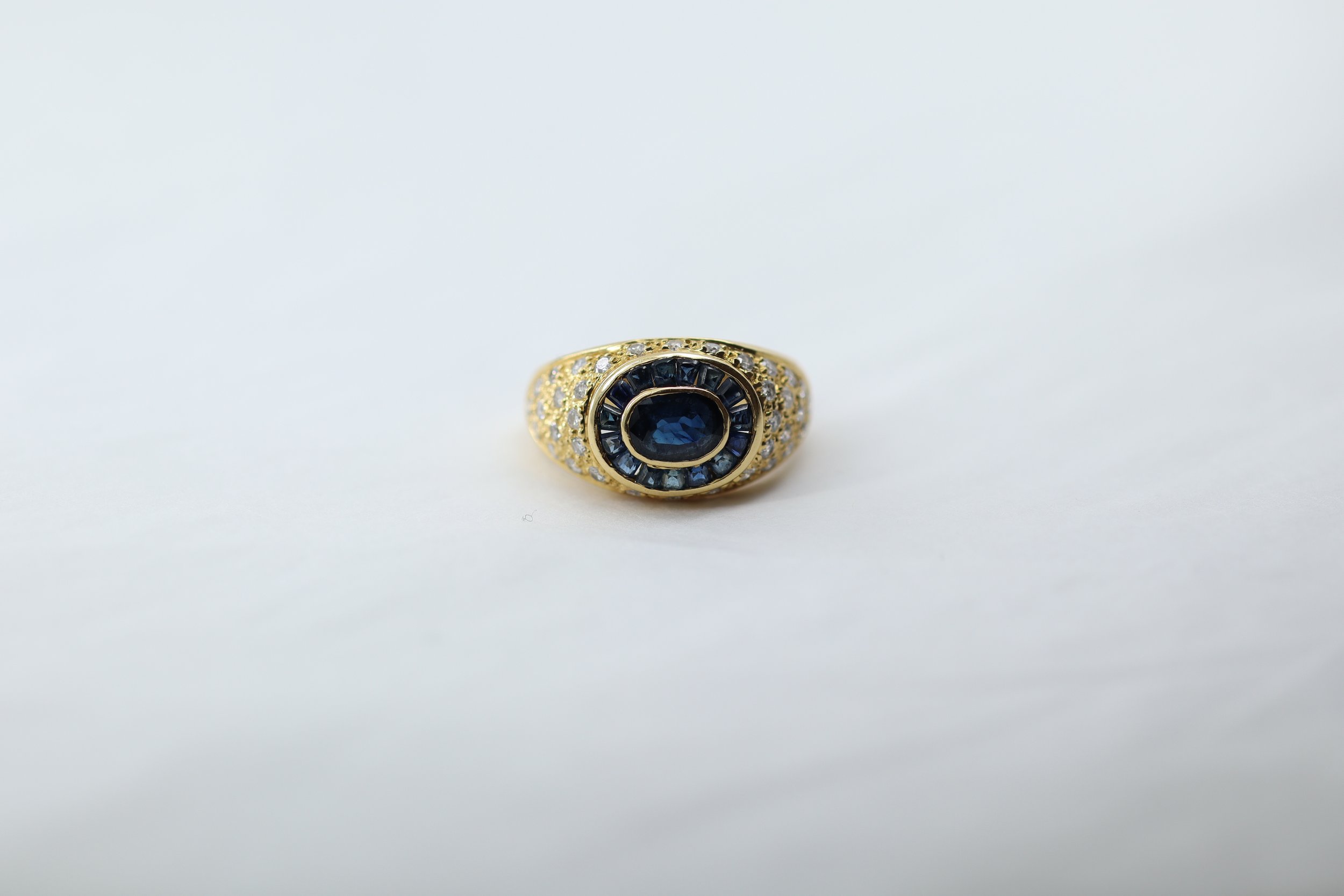 Sapphire Signet Ring
