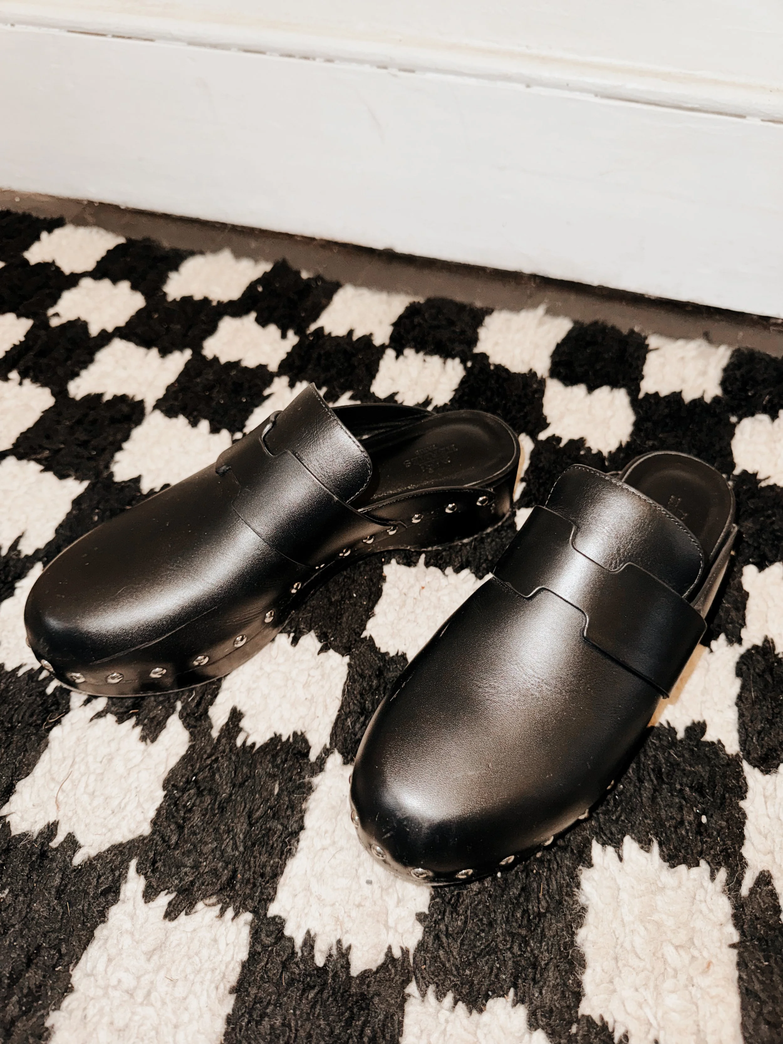 Hermes Calya clogs