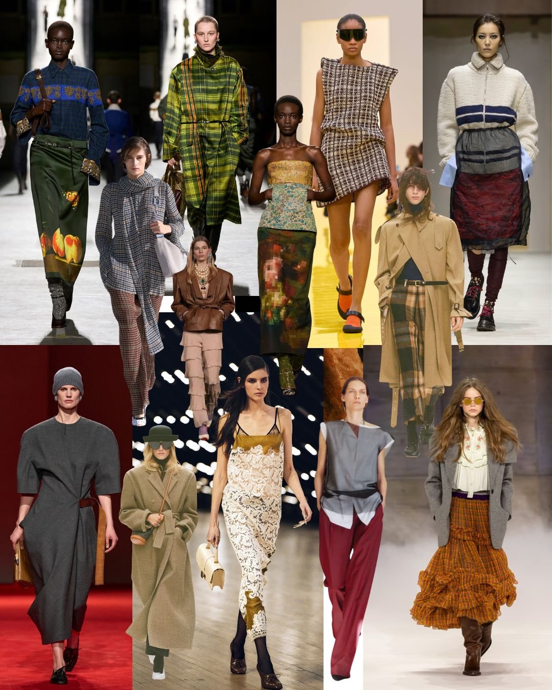 Haute grunge styles on the autumn/winter 2026 runway