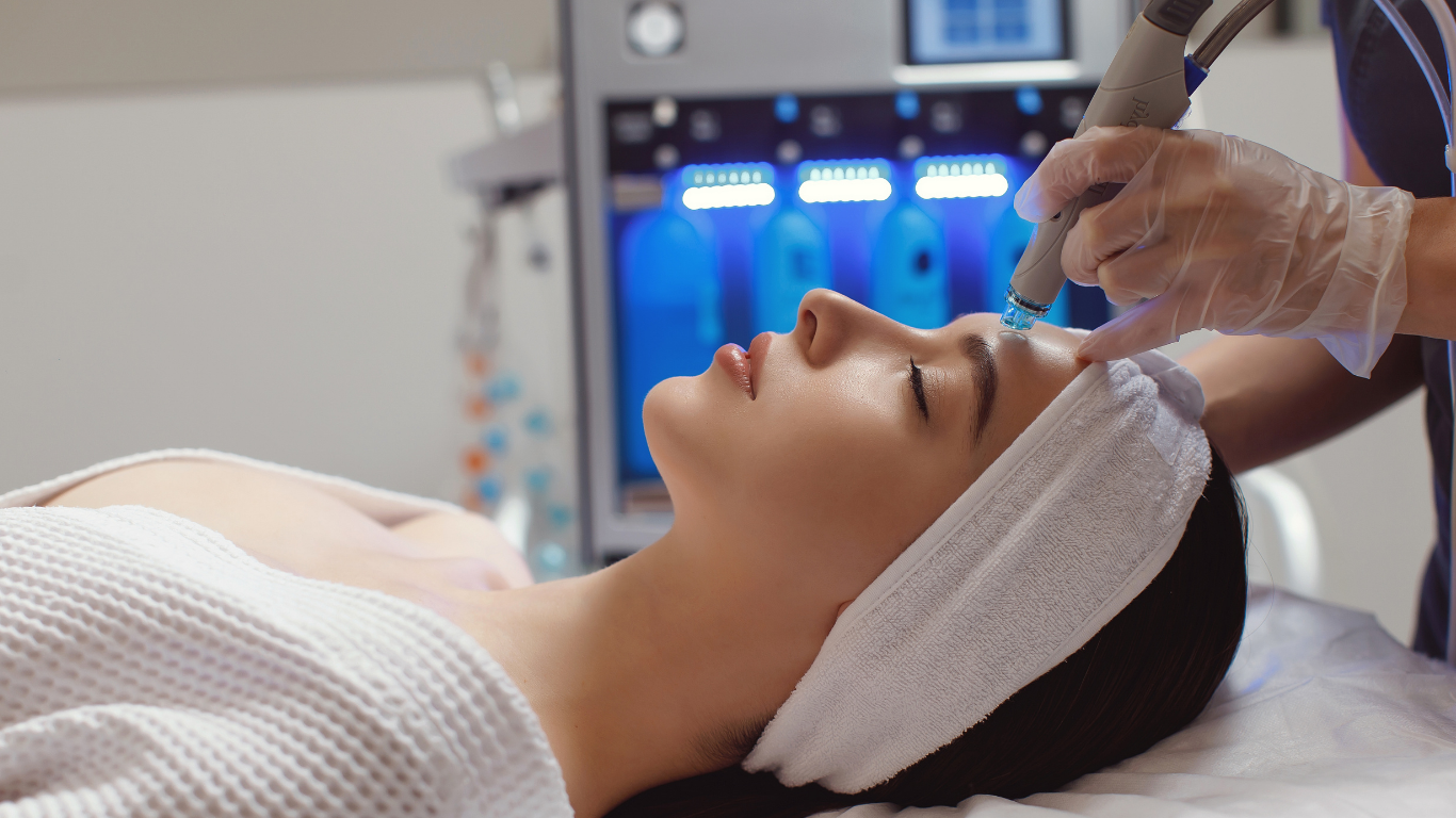 deluxe hydrafacial treatment