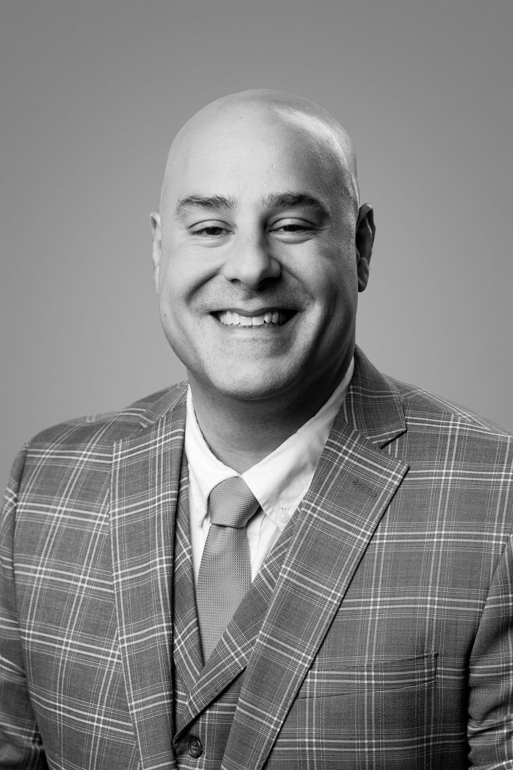 Matthew Lucarelli Headshot Black and White