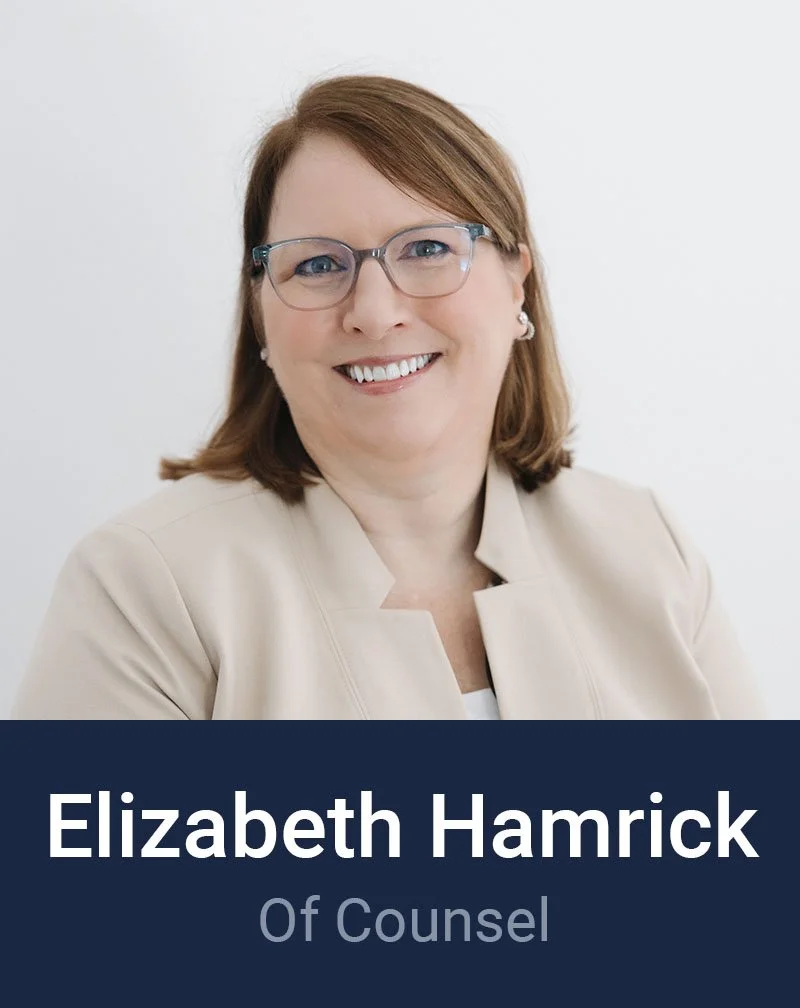 Professional headshot of Elizabeth Hamrick, Of Counsel at Loftin Holt Hall & Hargett LLP.
