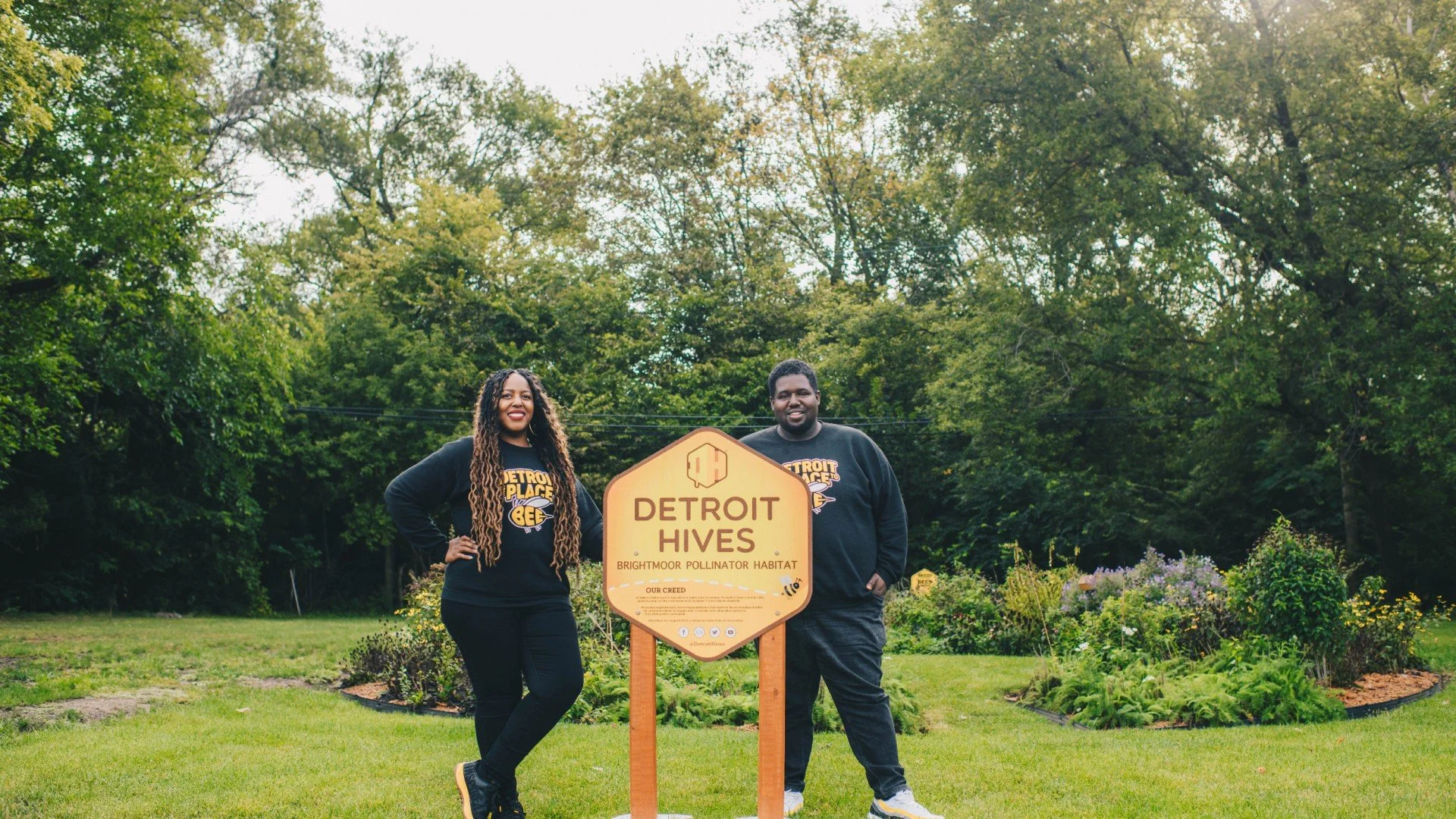 Nicole Lindsey & Timothy Paule Jackson | Founders of Detroit Hives | © Justin Milhouse