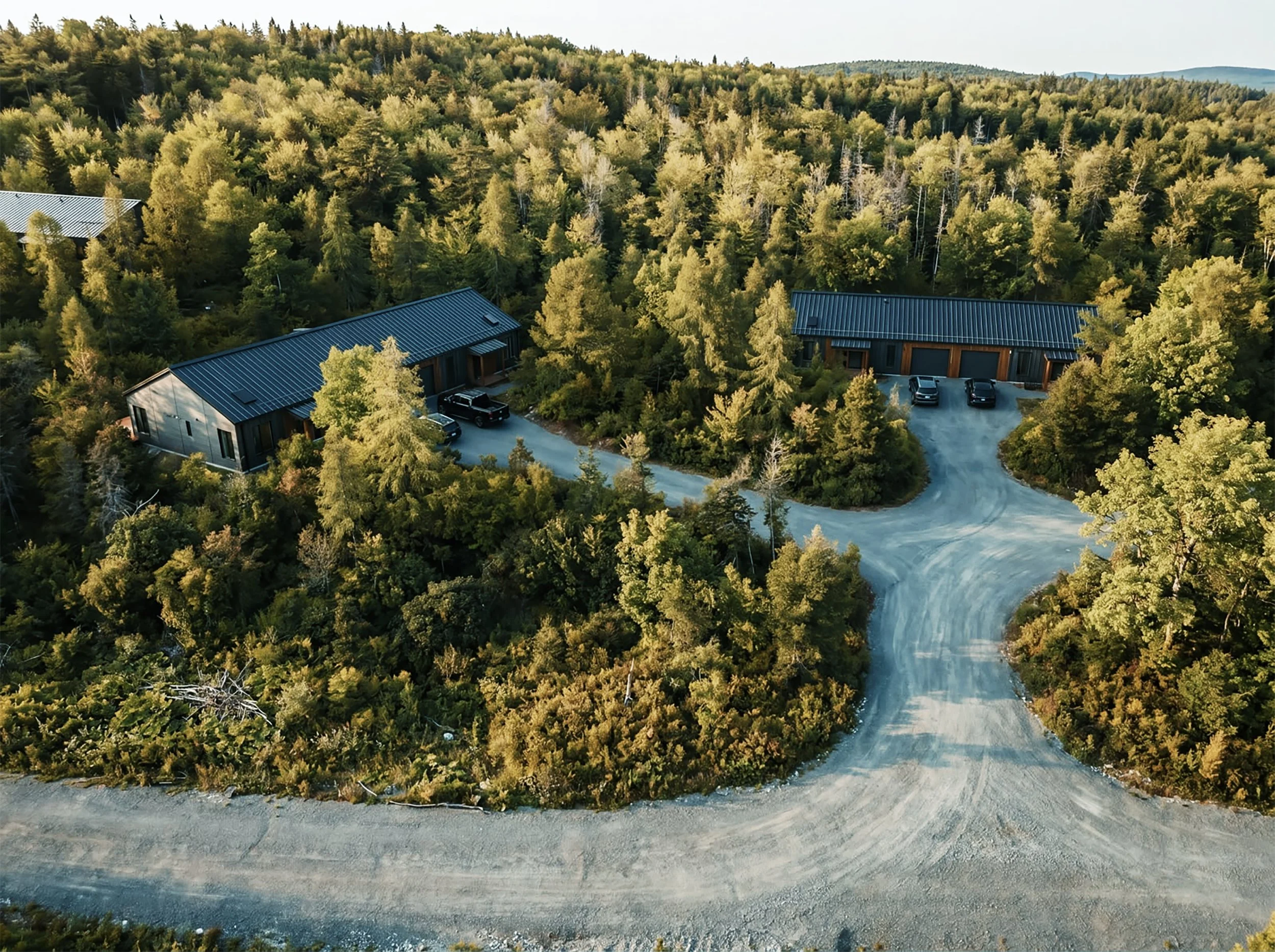 Forest Dwelling near Liverpool, Denmark style homes
