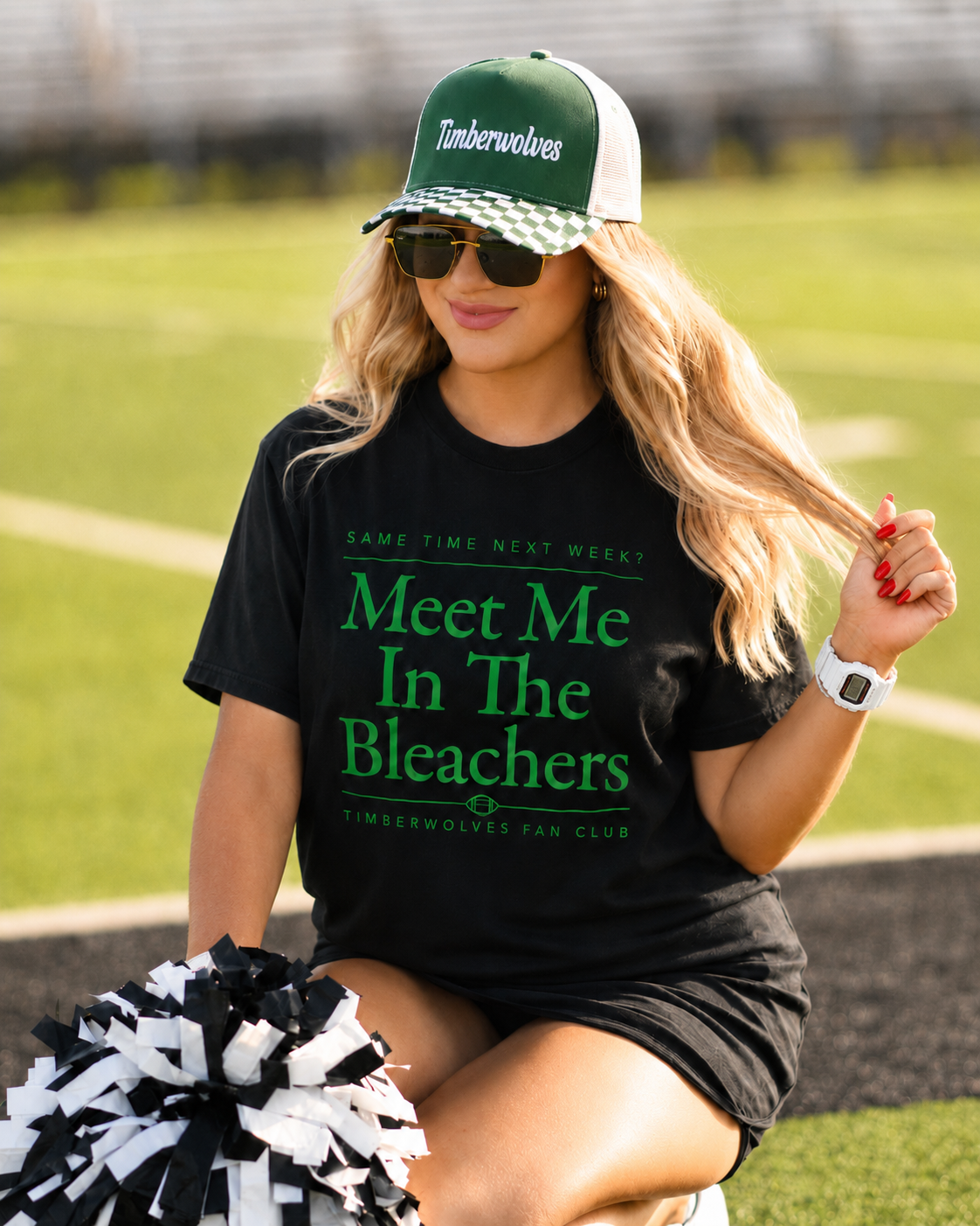 Meet Me in the Bleachers Timberwolves Tee