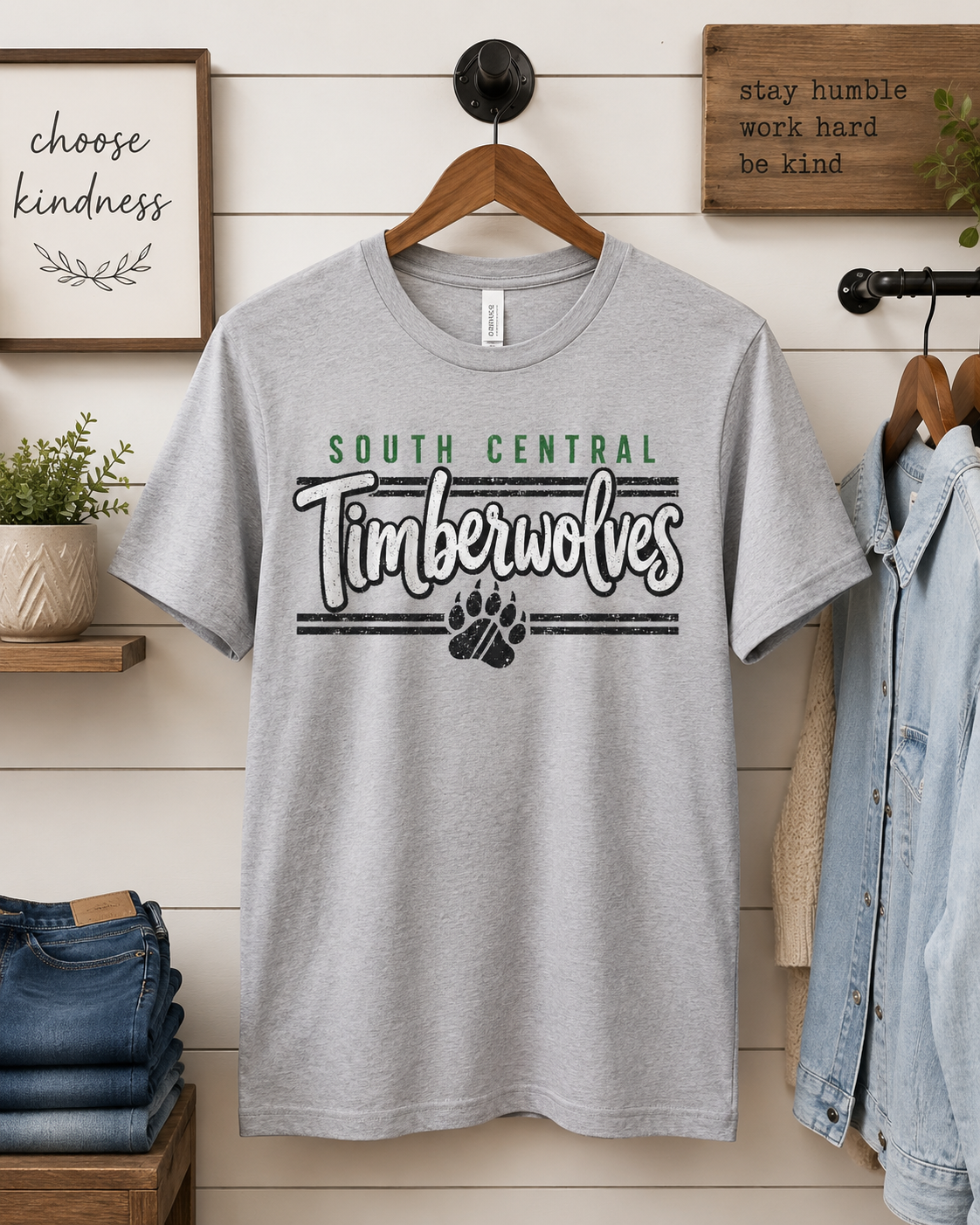 South Central Timberwolves Spirit T-Shirt