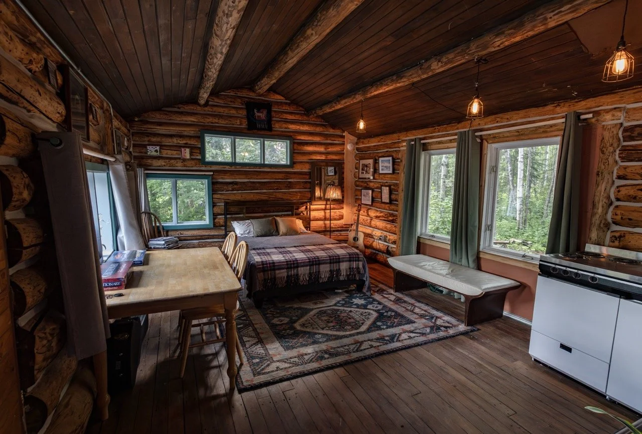 Studio cabin bed and desk