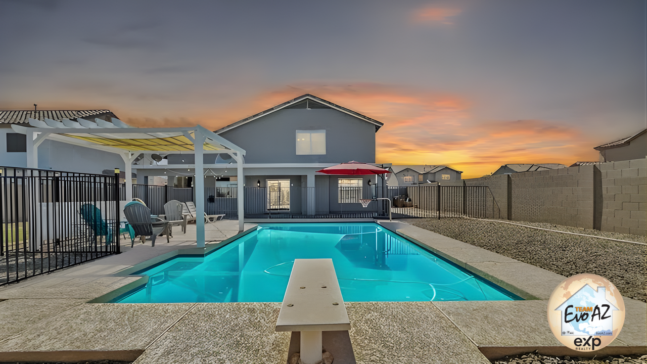Spacious, Poolside Living on a Large Lot with Mountain Views
