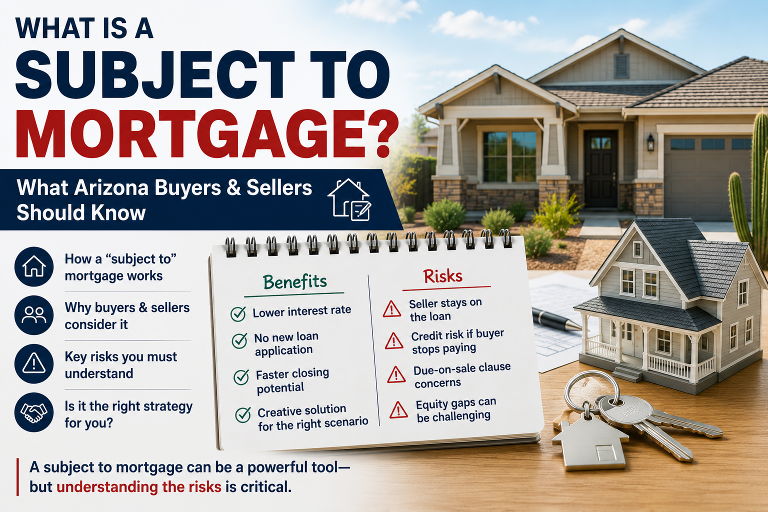 "Subject To" Mortgage: Smart Strategy or Risky Shortcut?