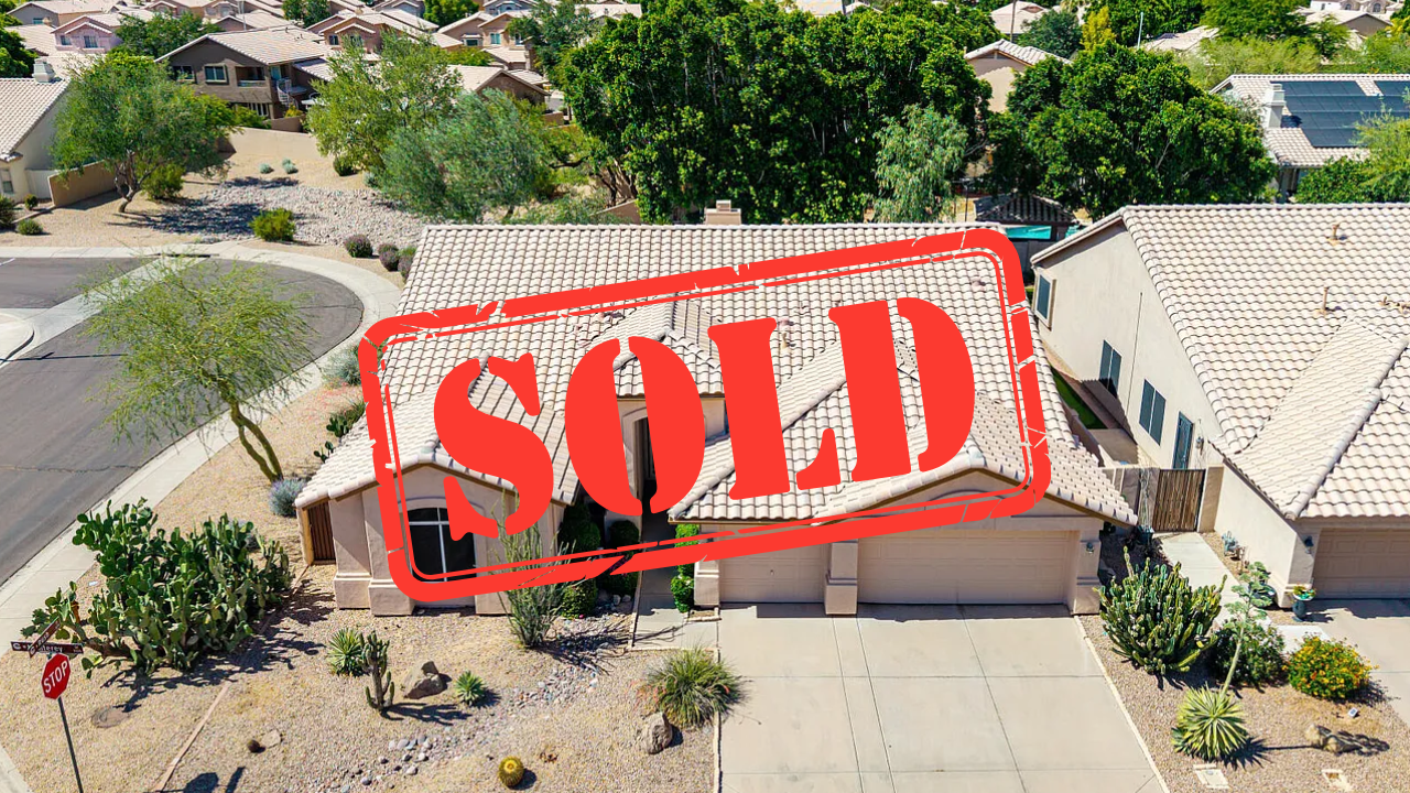 Chandler AZ Single Level Pool Home Sold in Harmon Ranch