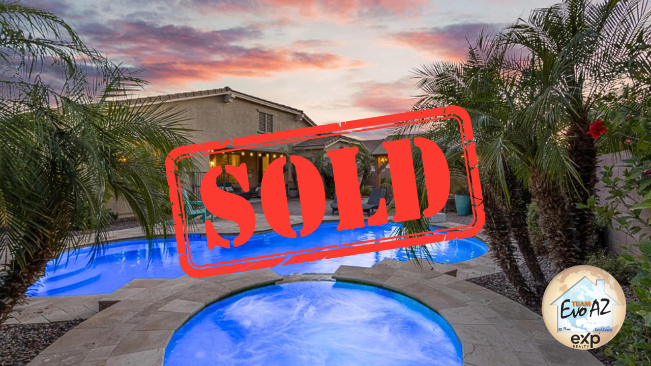 Just Sold in Gilbert AZ: Private Backyard Pool Home in Freeman Farms