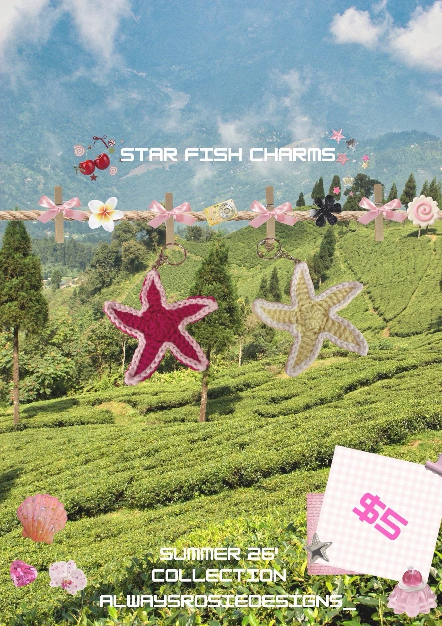 Starfish Charm