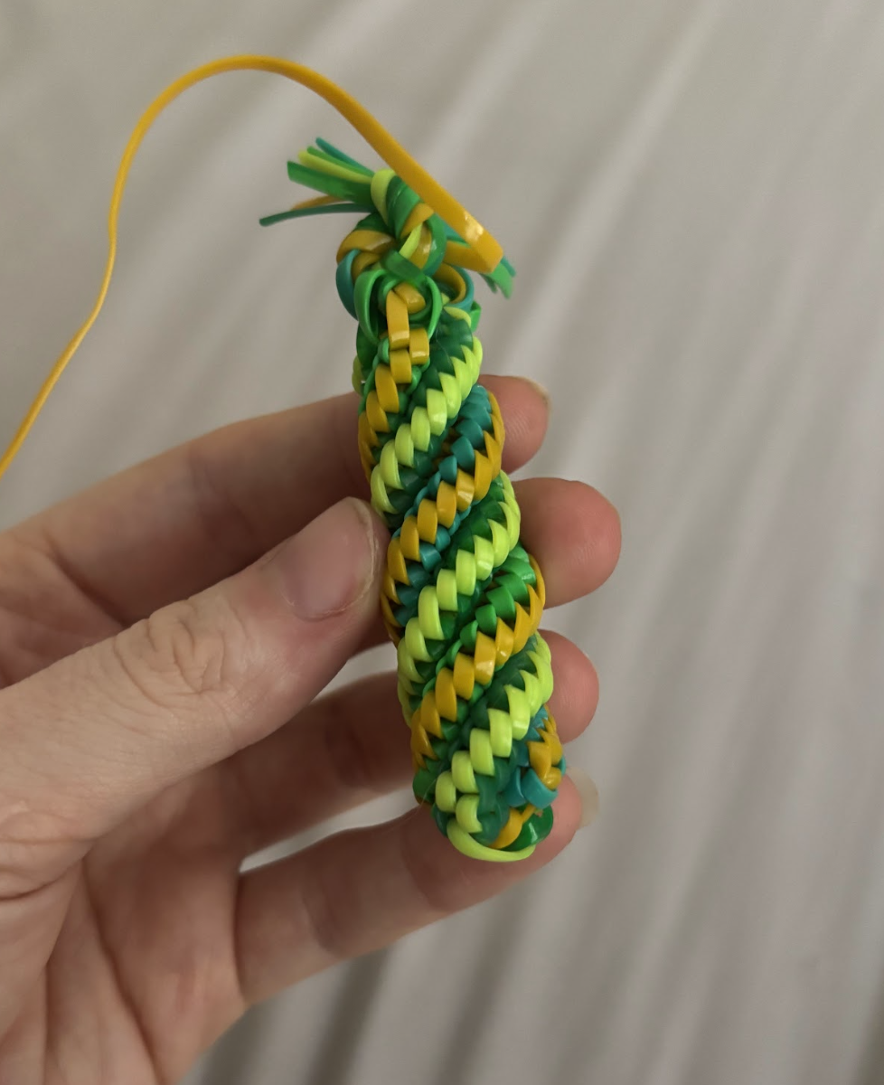 Plastic Lacing Keychain (Hard Difficulty, 6 colors)