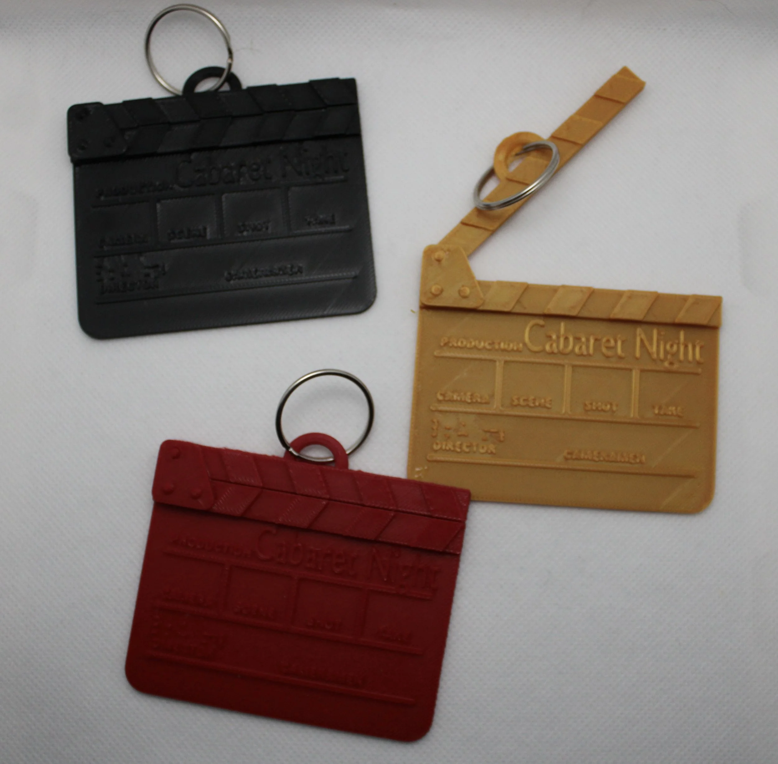 Cabaret Night Keychains