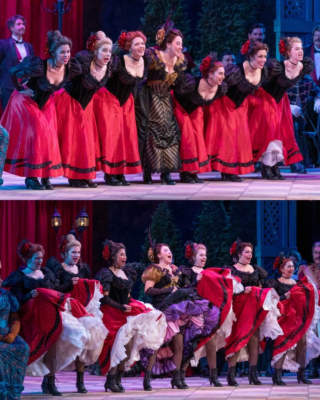 Les Grisettes The Merry Widow, Sarasota Opera