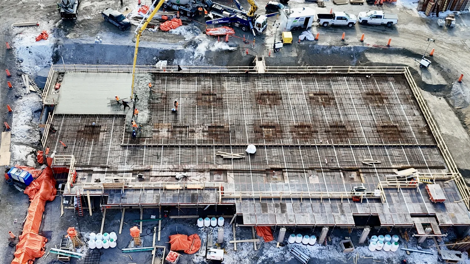 Chantier stade de soccer multisport, Rimouski