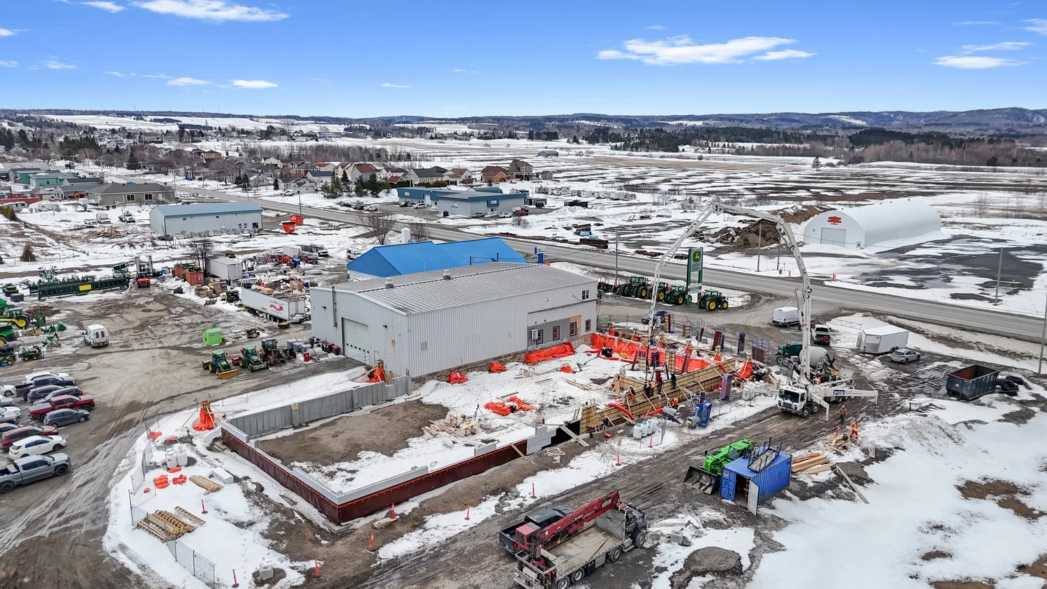 Chantier John Deere JLD-Laguë, Saint-Anaclet