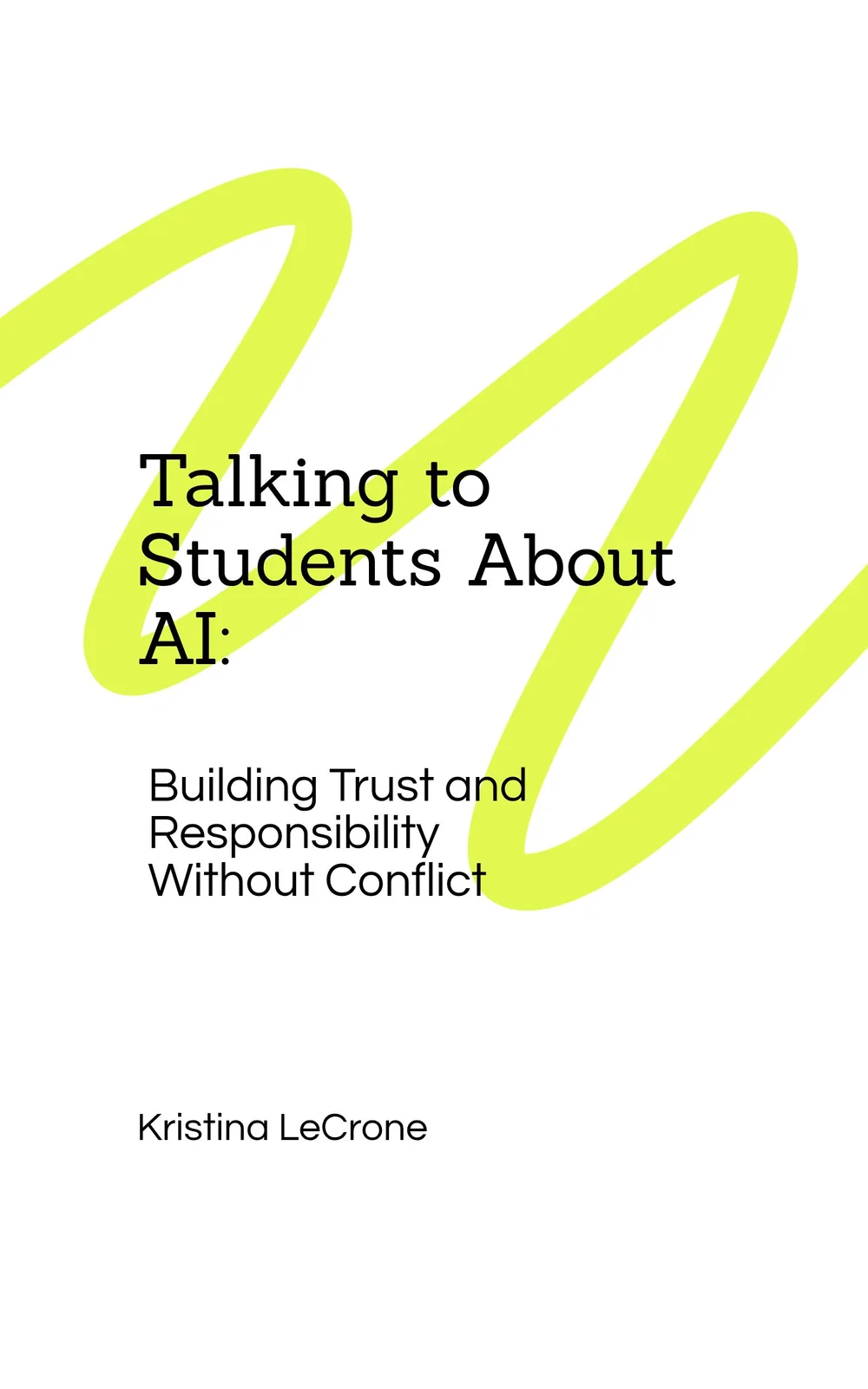 Talking to Students About AI book cover