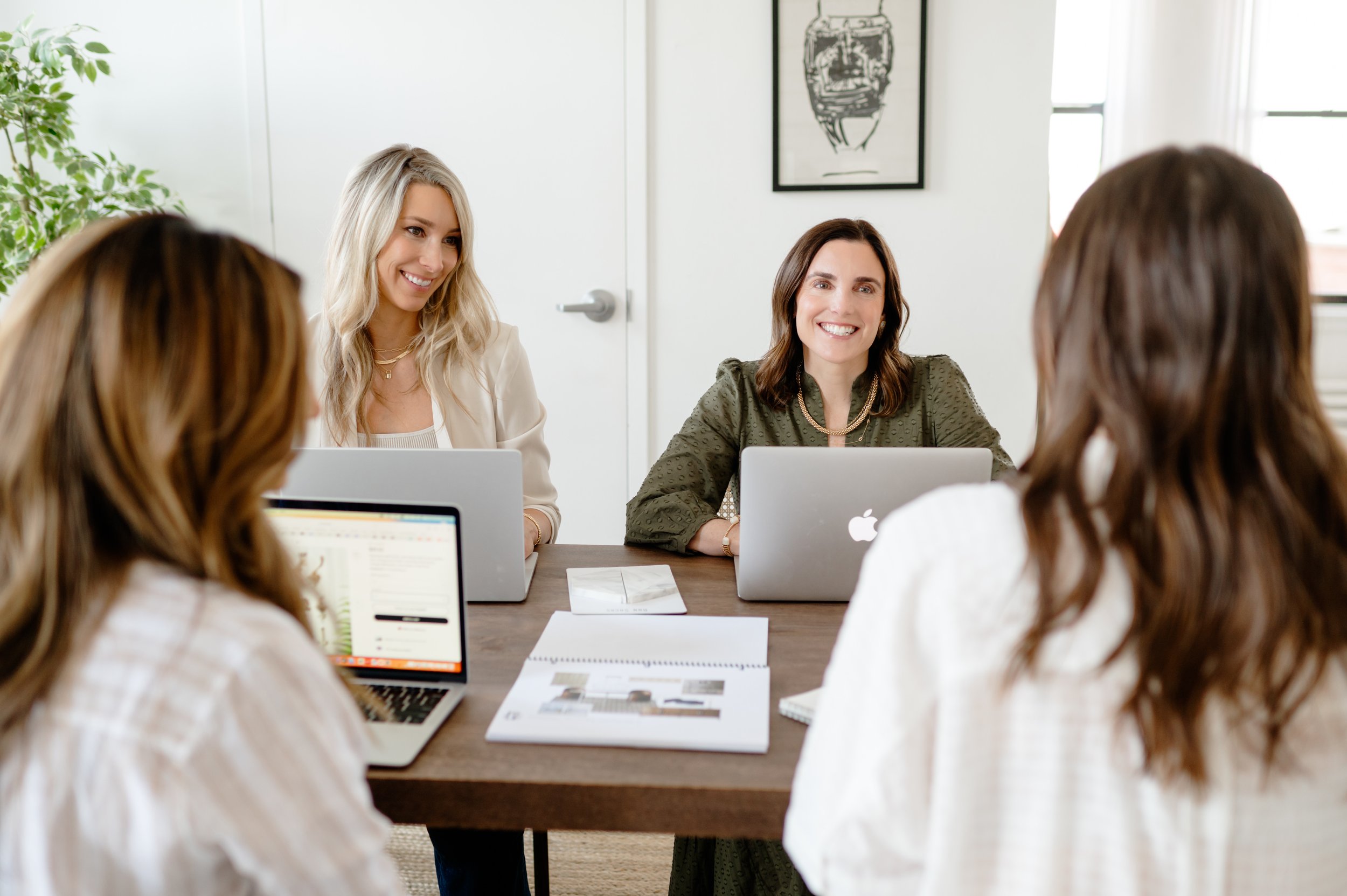Virtual mock-up that includes: a phone consult, two concept boards, and accompanying product links for your eventual purchase