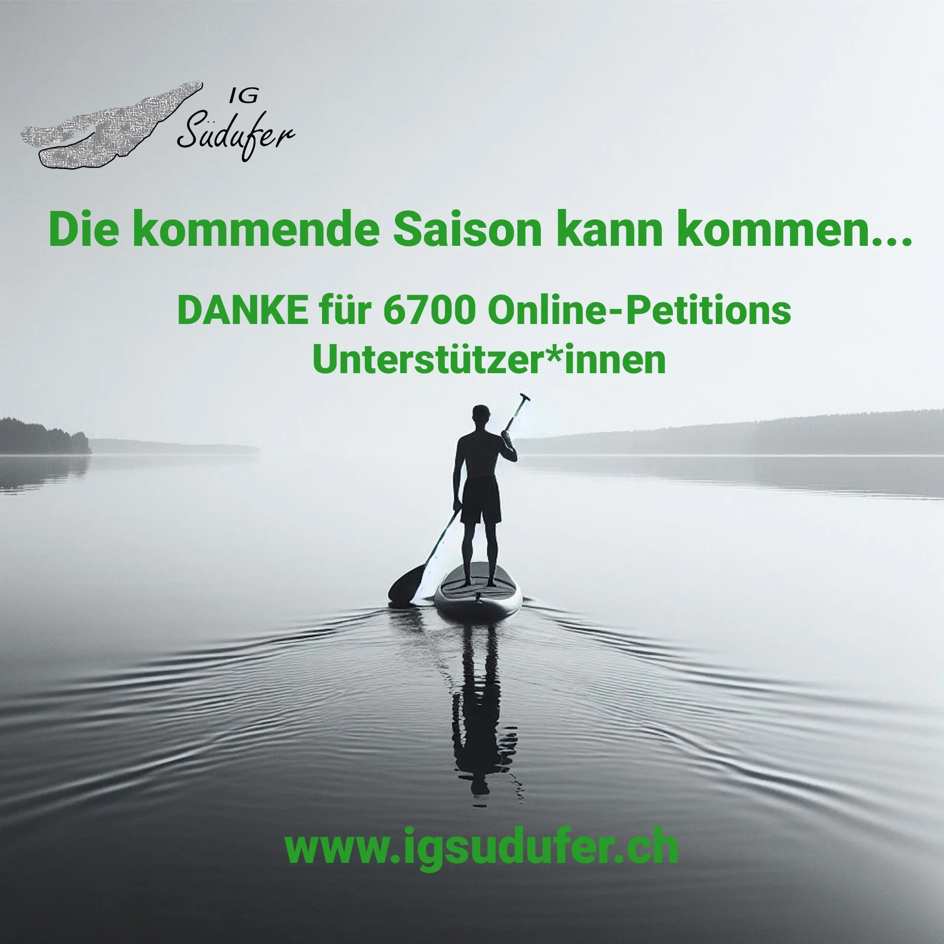 Die IG Südufer beendet die Unterschriftensammlung für ihre Petition