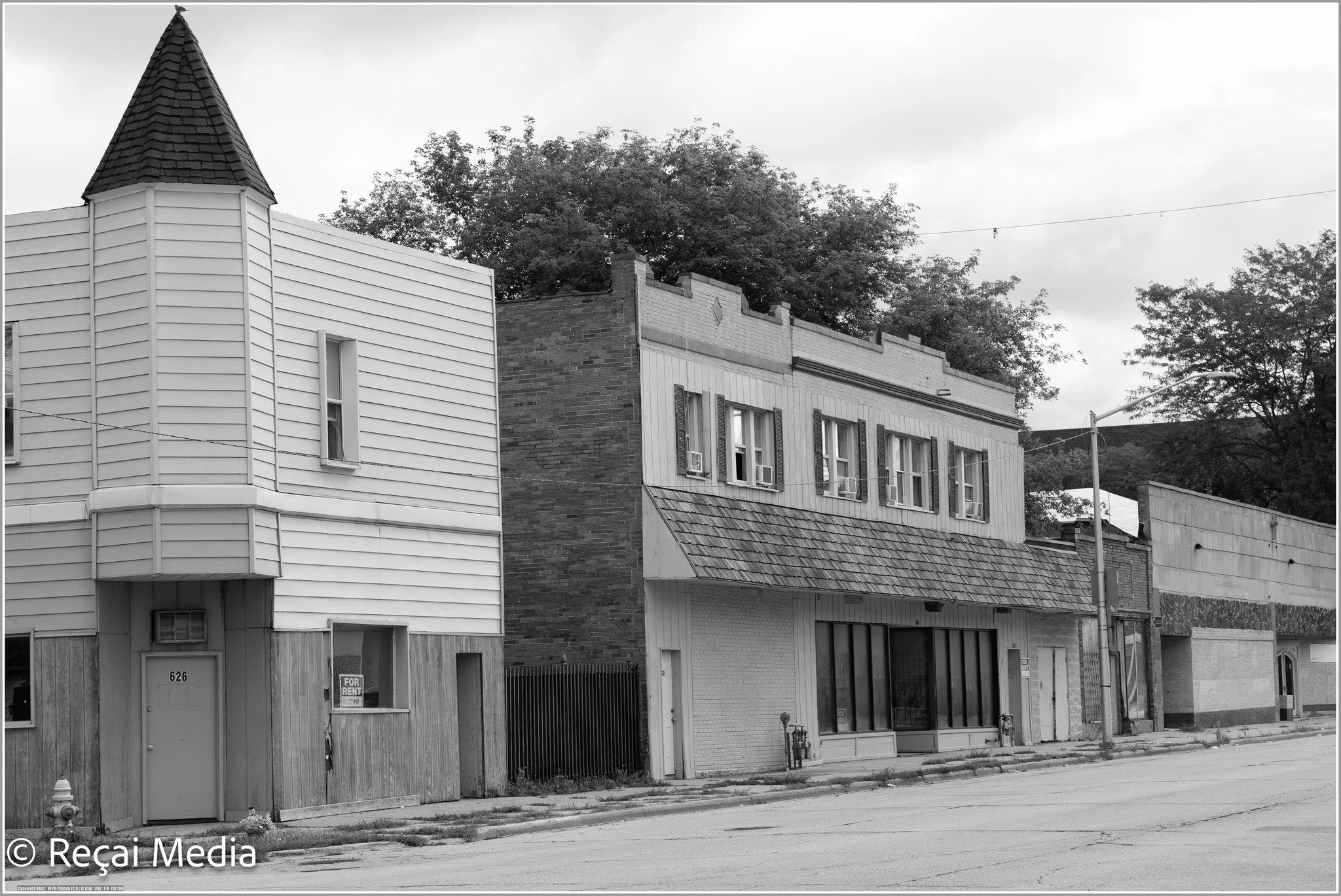 10th Street in Waukegan, Illinois, a city 40 miles north of midtown Chicago.  Once a vibrant harbor town, noted for manufacturing and fishing.  Legend has it that 10th Street was very active during those times.  Now, 10th Street is just a shadow and 