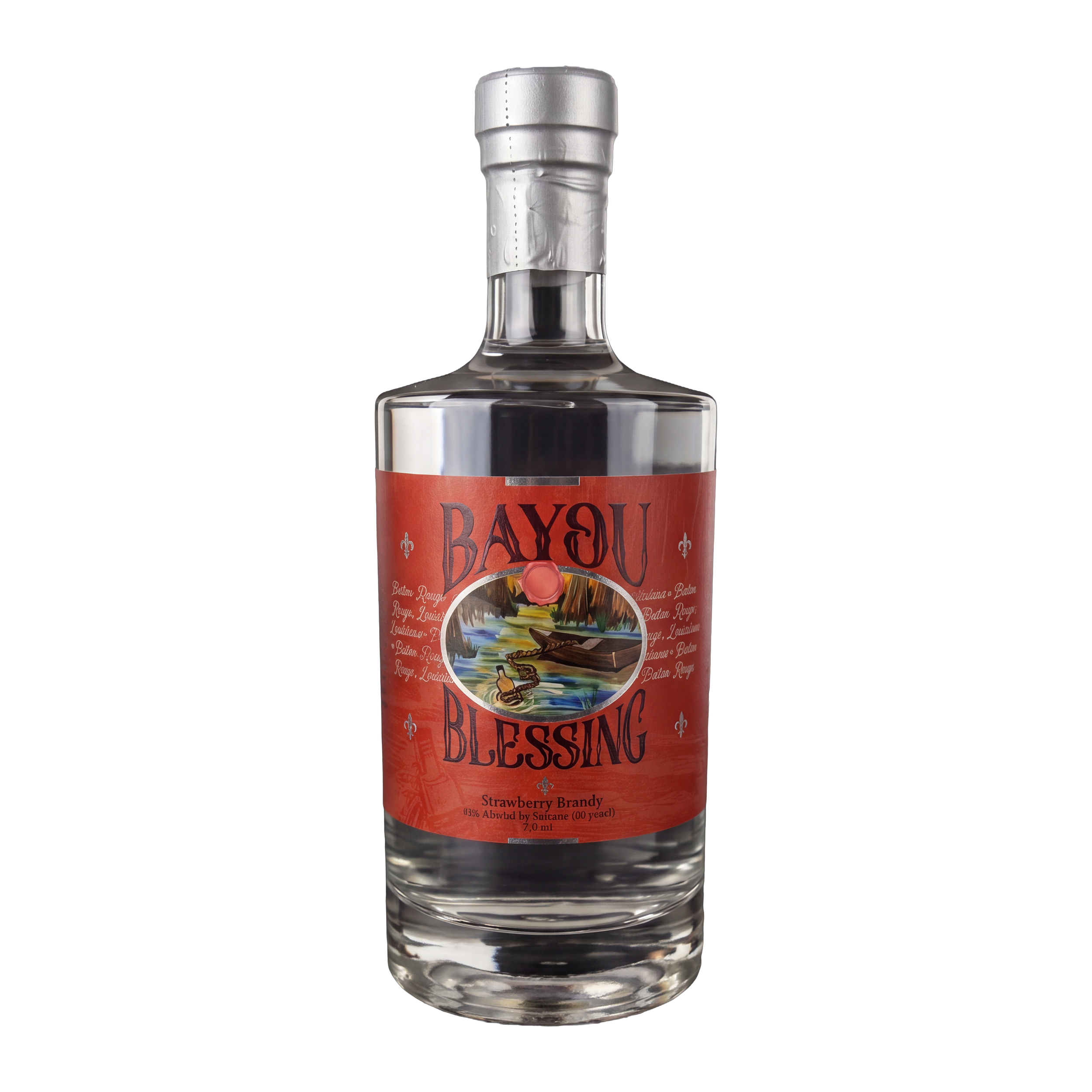 Distilled from locally sourced strawberries, Bayou Blessing Strawberry Brandy delivers a vibrant expression that highlights the bright, naturally sweet character of fresh fruit. Bursting with notes of ripe strawberry, subtle floral aromas, and a smoo