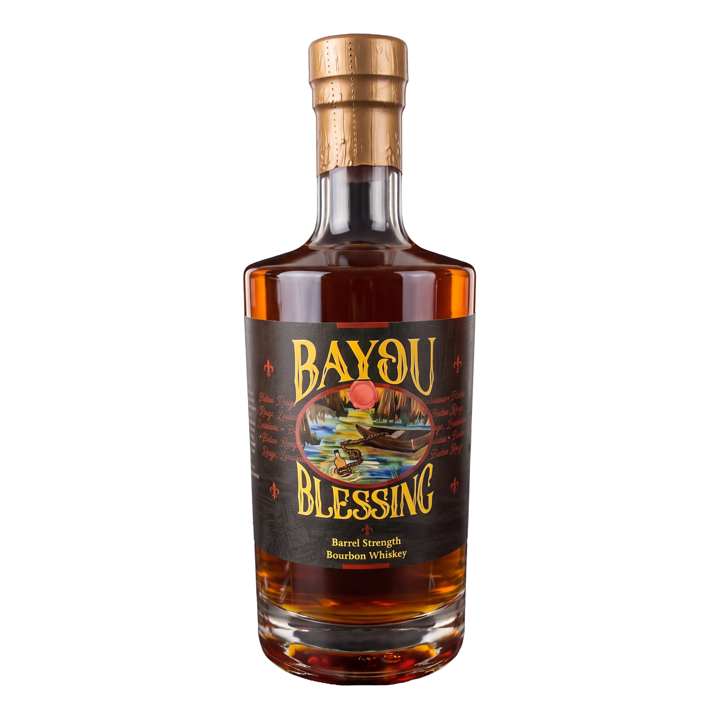 Curated for bourbon enthusiasts who appreciate bold character and uncompromising flavor, Bayou Blessing Barrel Strength Bourbon Whiskey delivers an authentic cask-strength experience with remarkable depth and complexity. Bottled at barrel proof, each