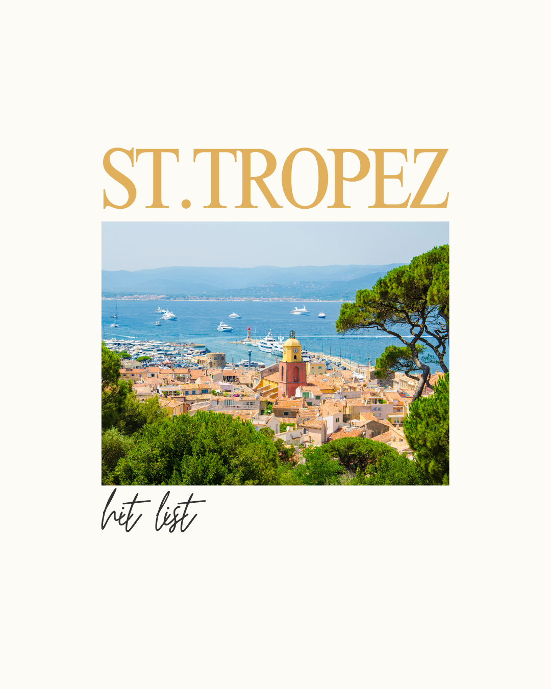 St. Tropez Black Book Hit List
