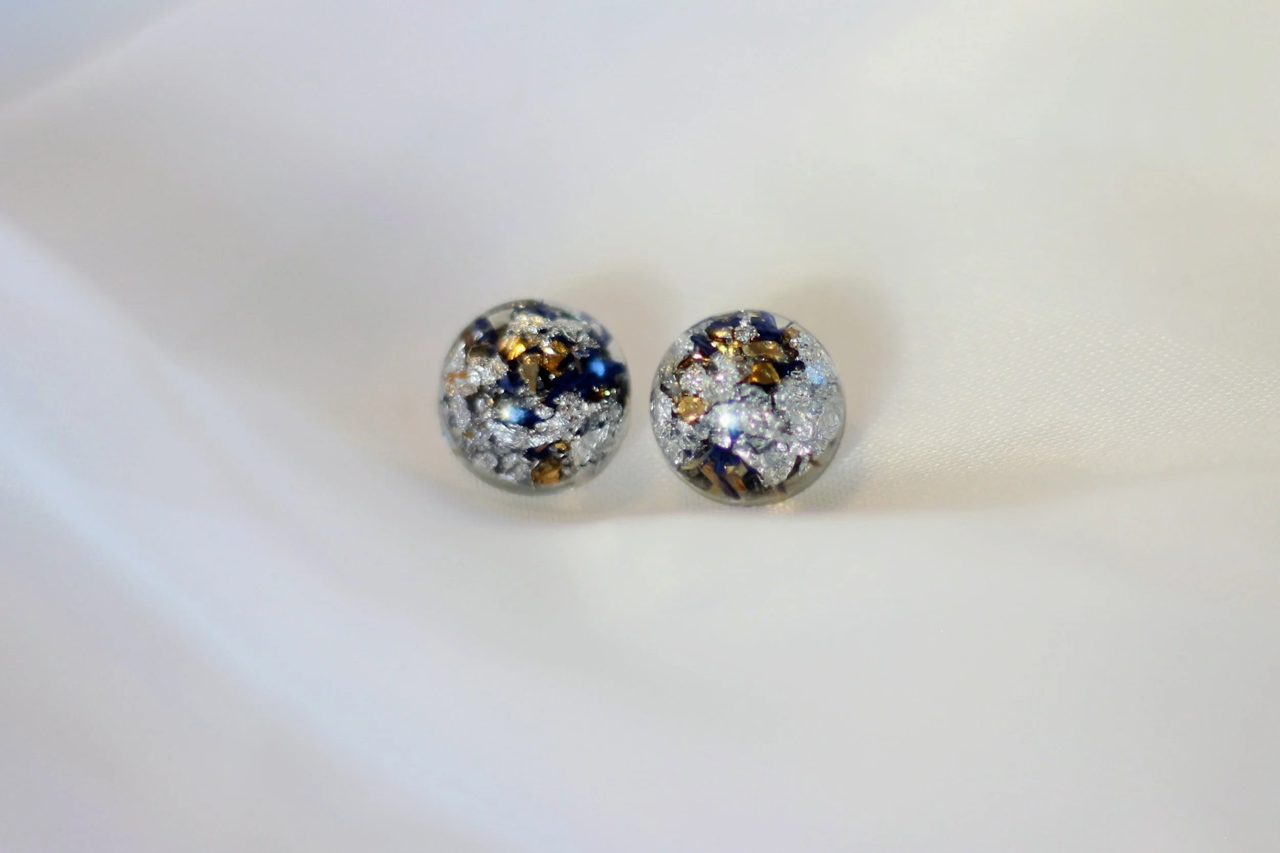 Shimmering Luna Studs