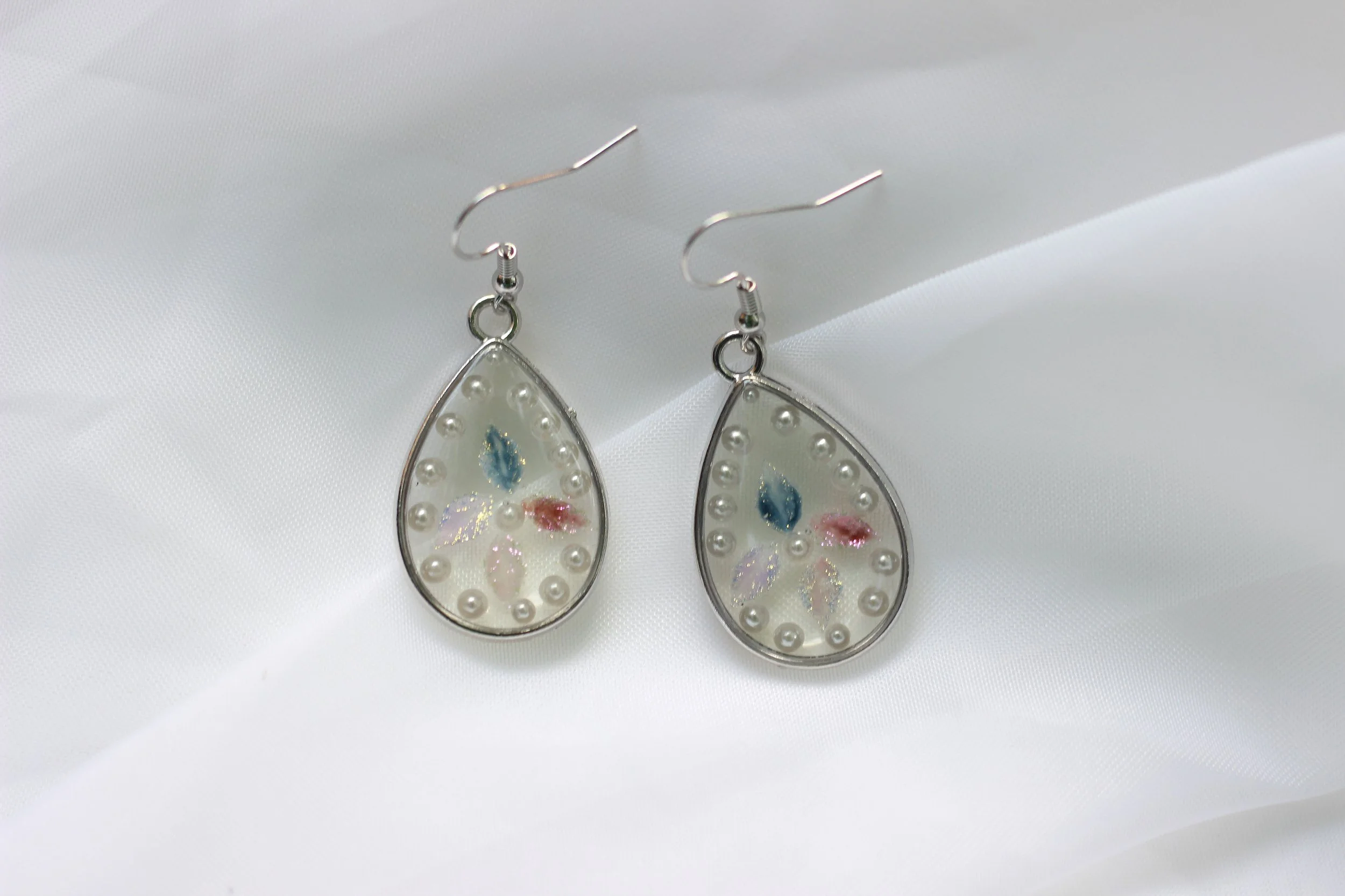 Coral Reef Dewdrops (Silver)