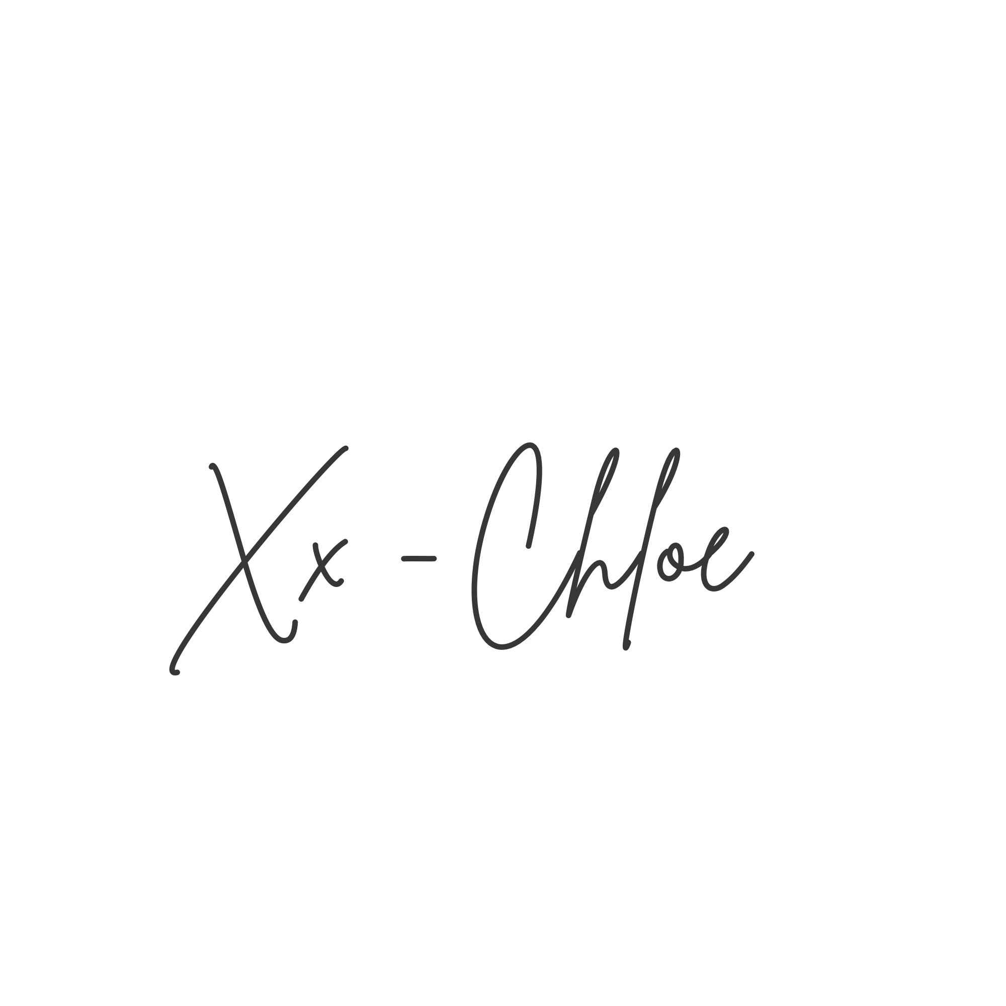 Fashion Adaptation Blog Post Signoff Signature.