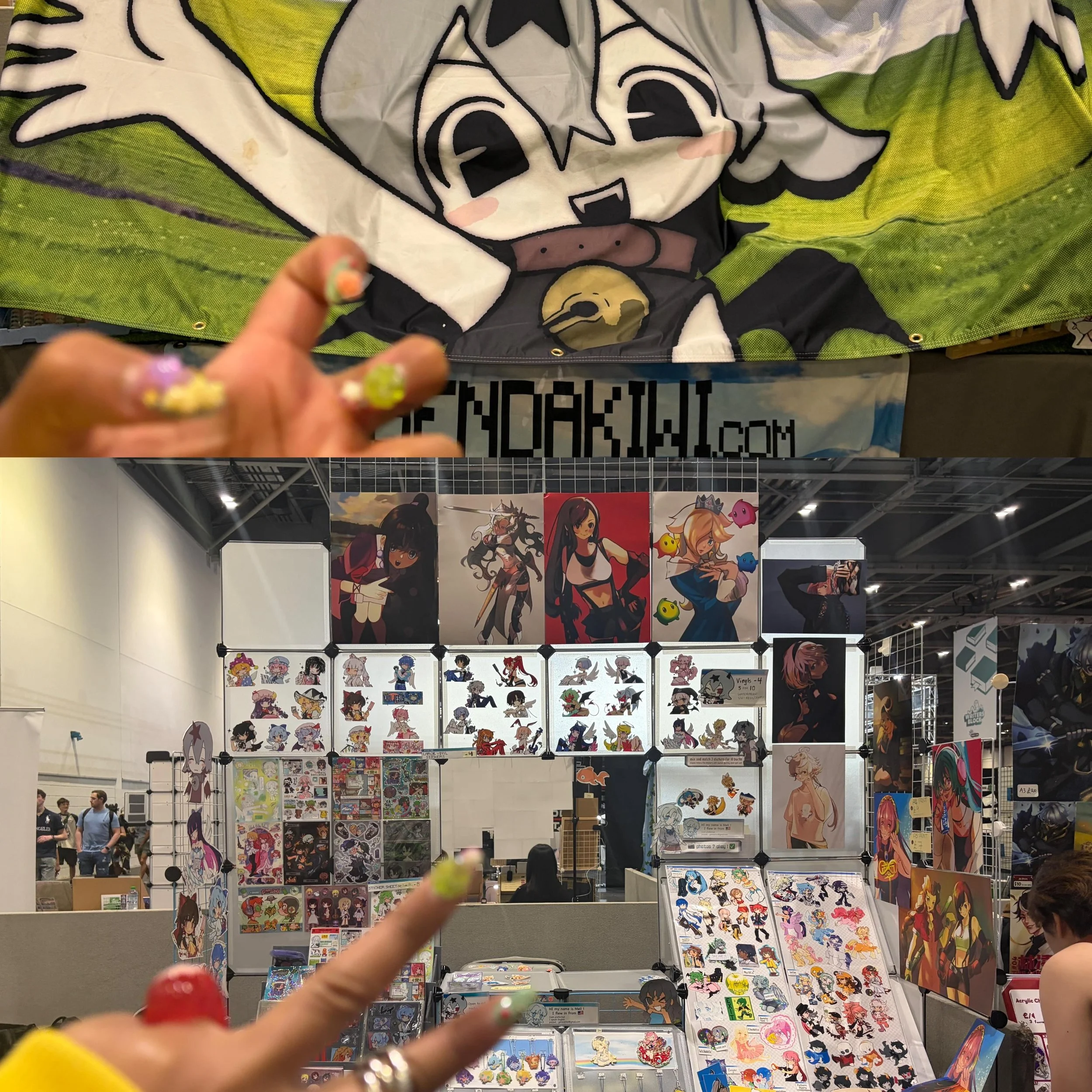 I had so much fun tabling my FIRST MCM EVERRRRRR with the amazeballs @gendakiwi !! (also her first eu con-BRUH!!) IT WAS SO SO SO CRAZYYY THANK YOU ALL FOR FOR COMING BY!! 

I met so many cool ppl and saw some AMAZINF cosplays and art!!😭😭🩷🩷🩷i ra