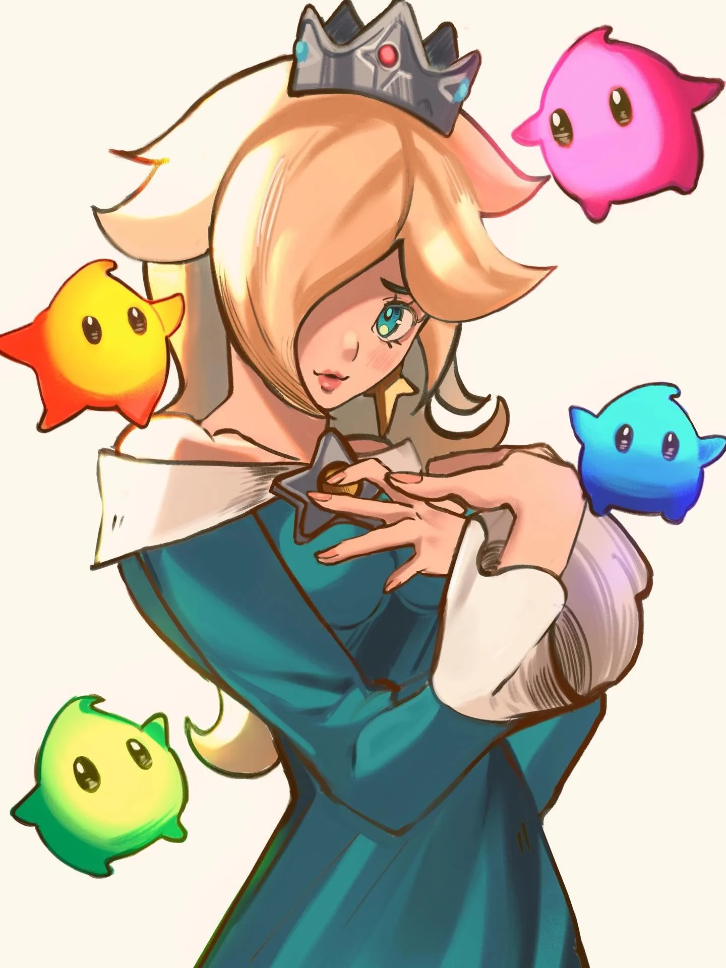 Quick rosalina cuz im excited for the movie!! 🤣💙
#rosalina #supermariobrosmovie #nintendo