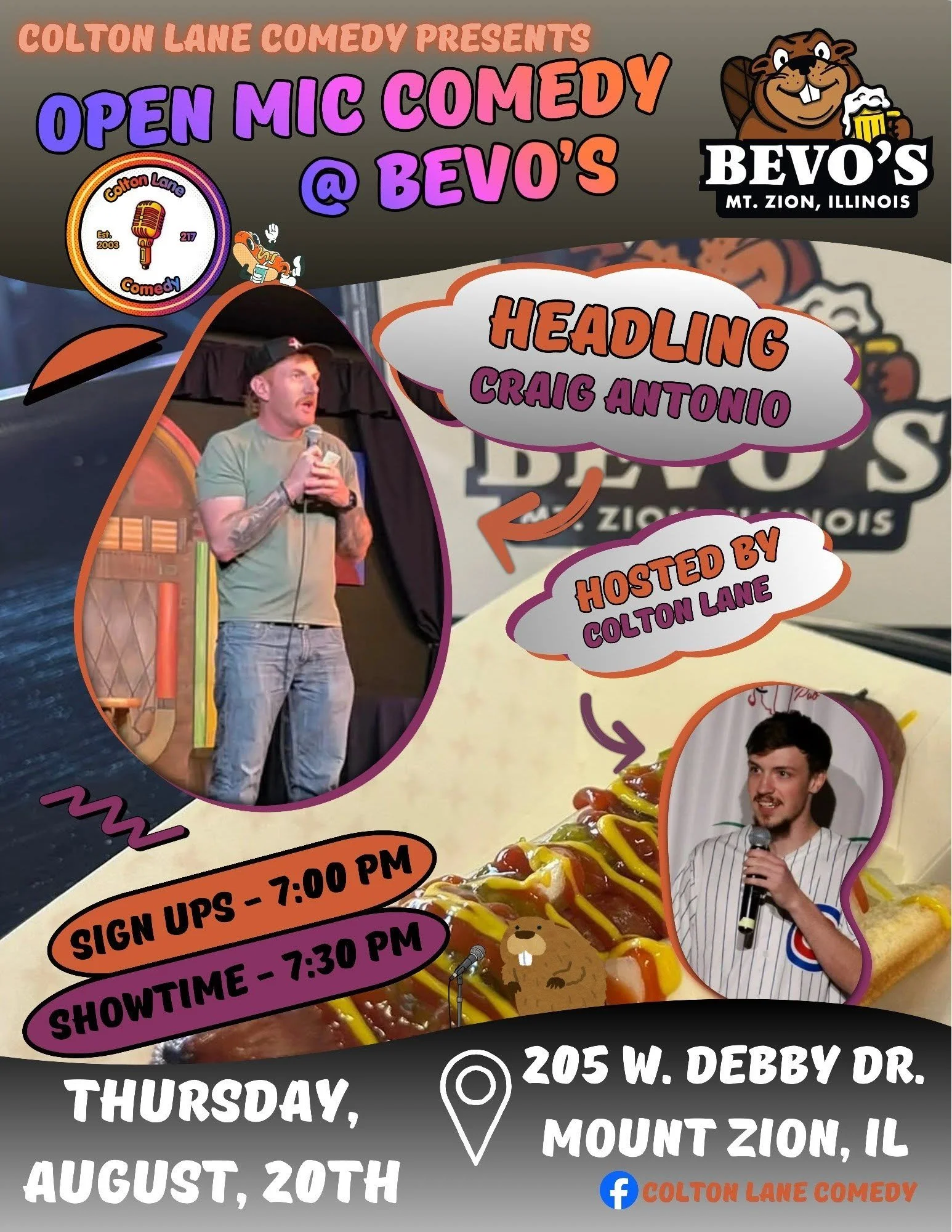 Open Mic Comedy @ Bevo's