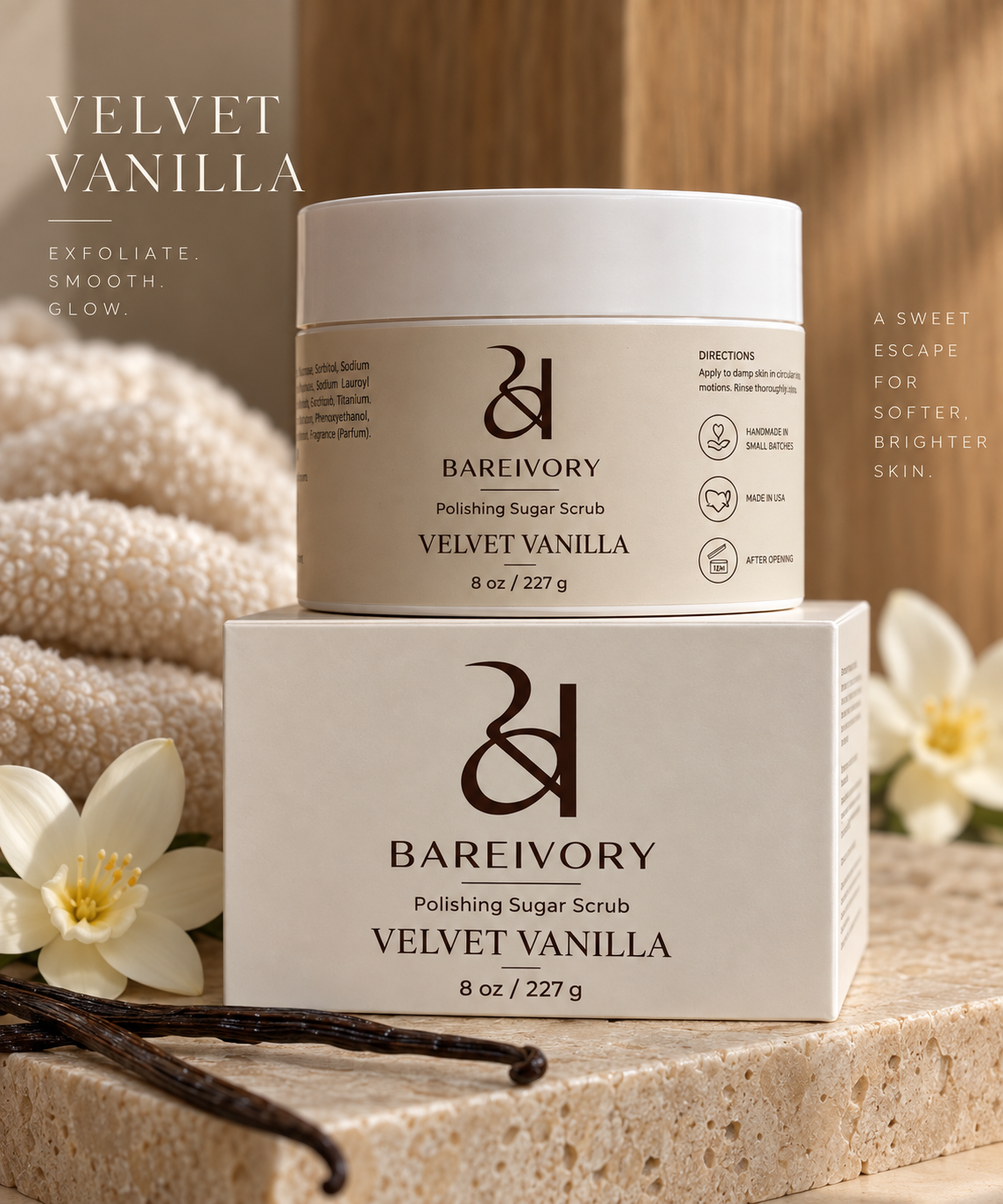 Velvet Vanilla Scrub